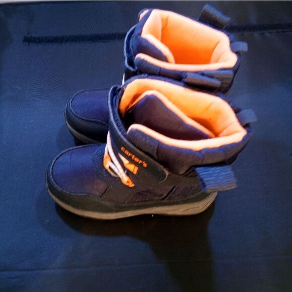 CARTER'S LACE UP TODDLER VELCRO STRAP CLOSURE SNEAKER BOOT - Picture 12 of 14